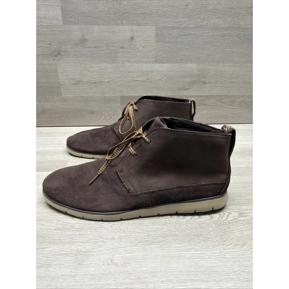 UGG Freamon Waterproof Chukka Boot Brown Suede (US Men's Size 15 EU 49.5) NICE